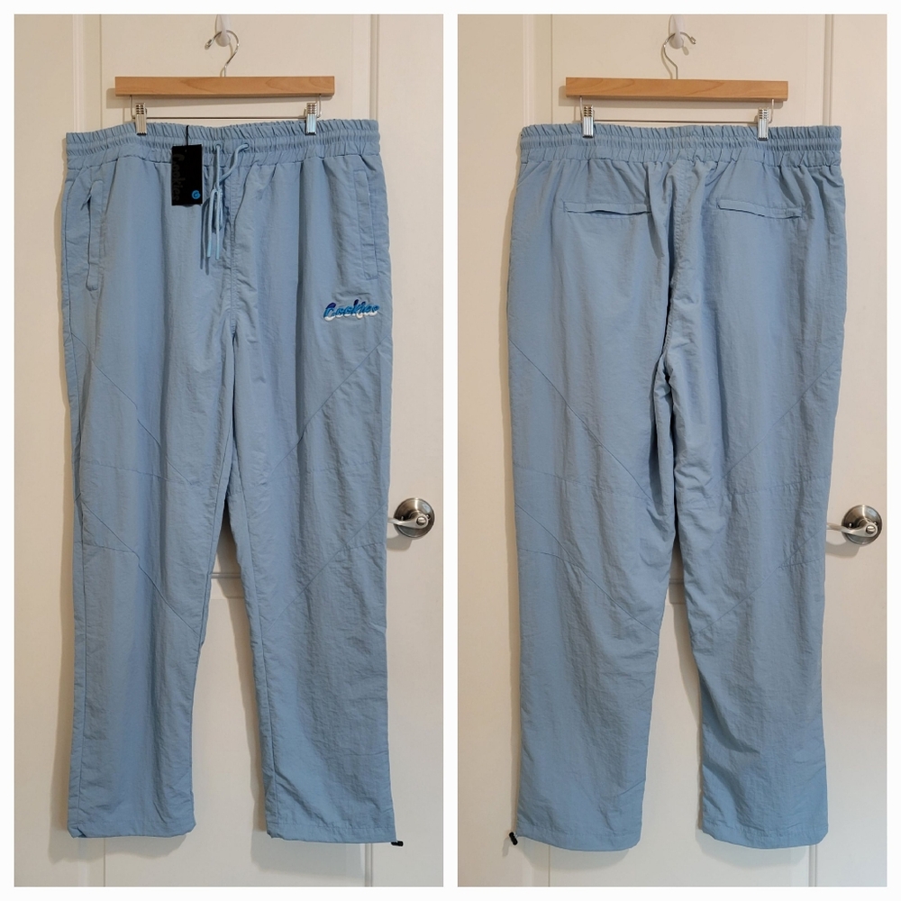 NWT Cookies Legacy Logo Off Shore Windbreaker Pants Blue 3XL